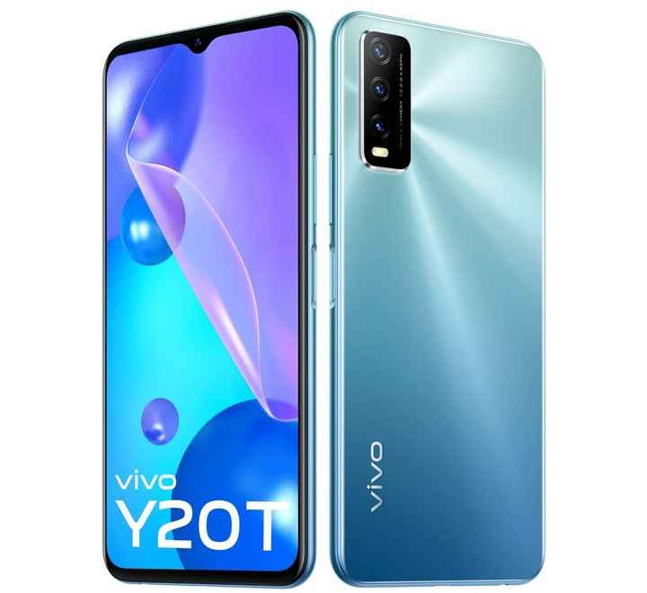 Vivo Y20T (6 GB RAM 64 GB ROM Purist Blue) (Y20T 6+64GB BLUE)